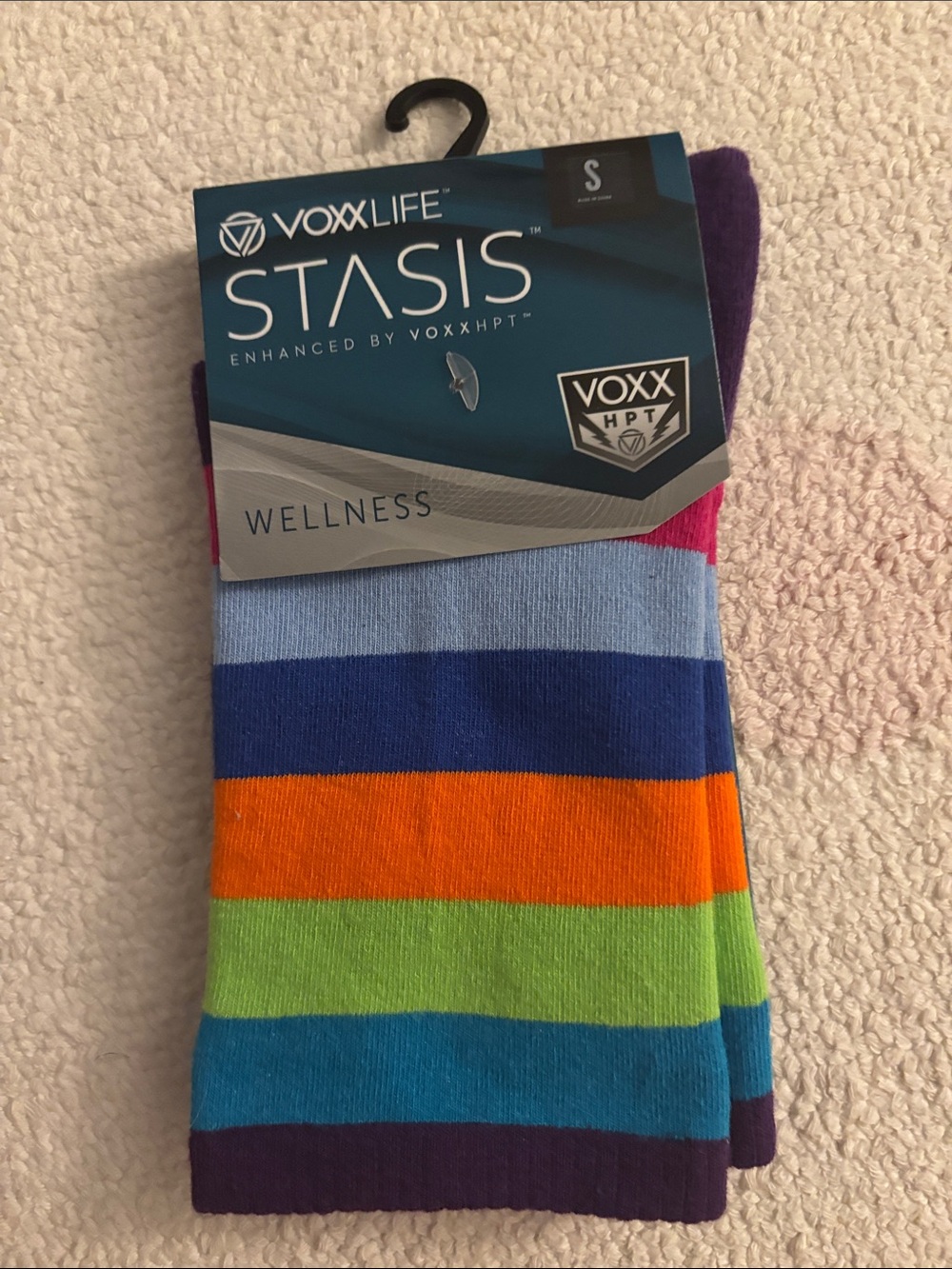 VoxxLife STASIS Colorblock Crew Socks - Multicolor